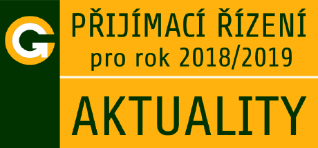 Přijímací řízení 2018 - aktuality